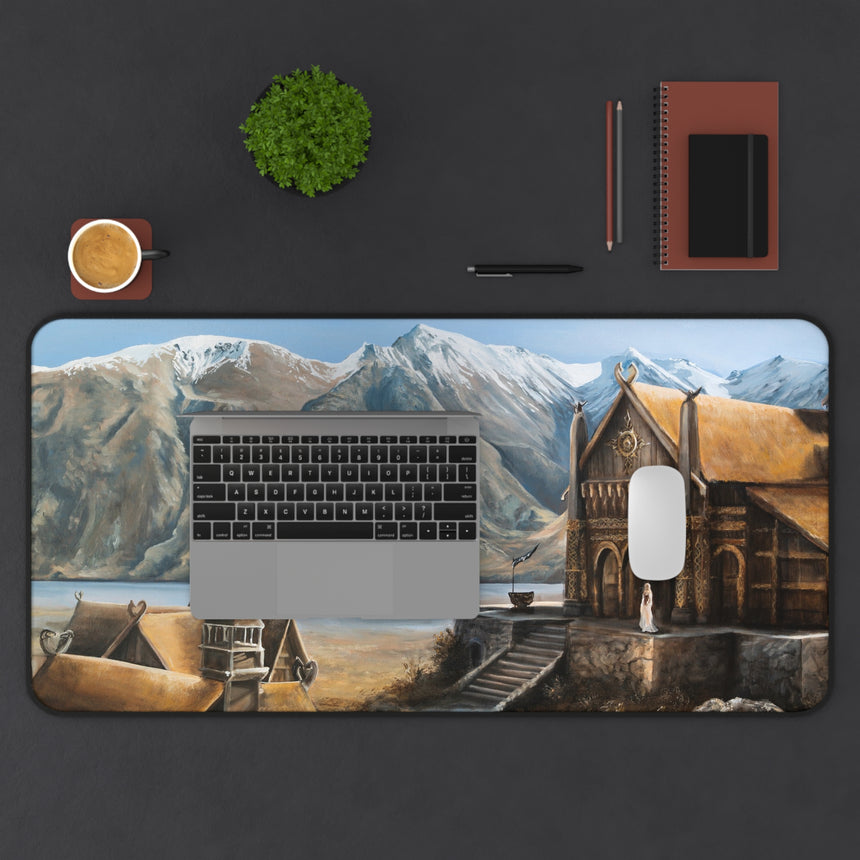 The Golden Hall - Desk Mat