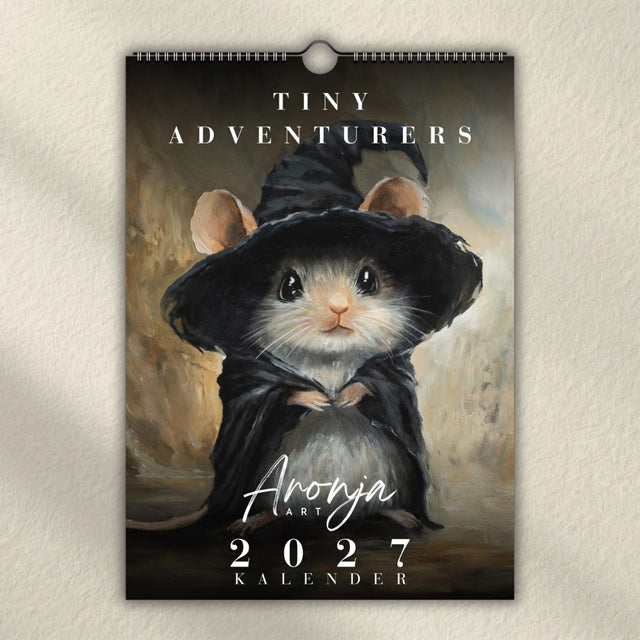 Wall calendar "Tiny Adventurers" 2027 (EU & Rest of World)