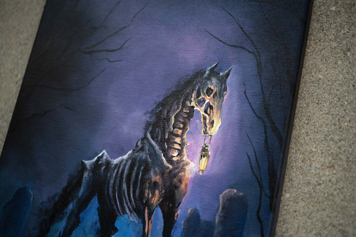 "The Mistwalker" – Original Acrylic Painting