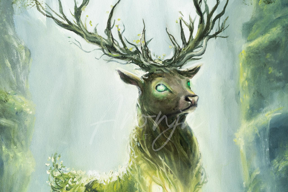 King Of The Forest - Original Oil Painting