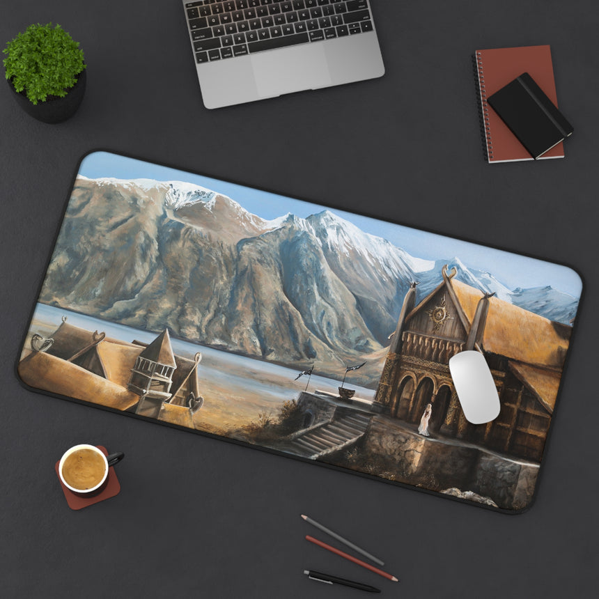 The Golden Hall - Desk Mat