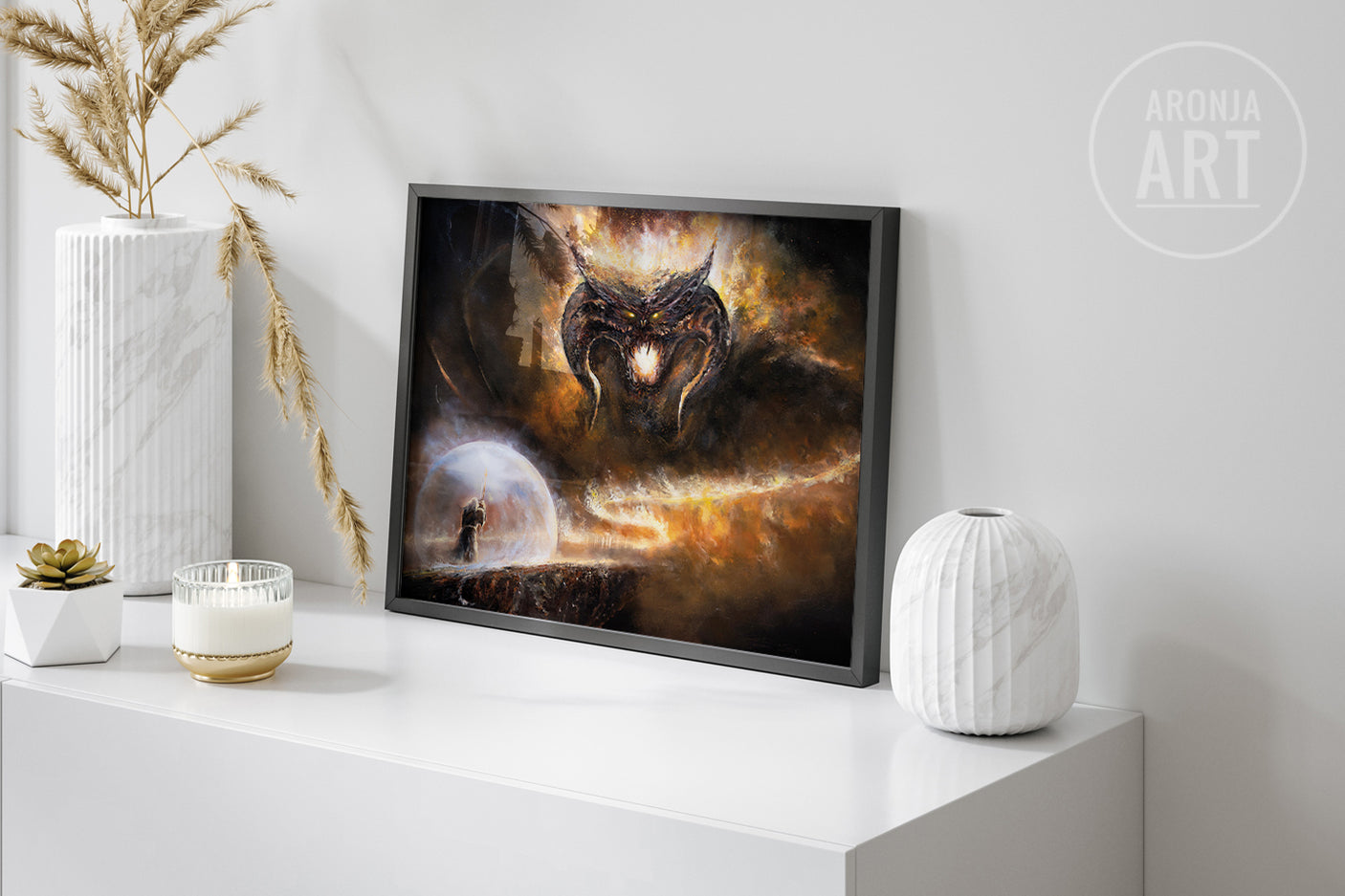 The Fire Demon - (Print)