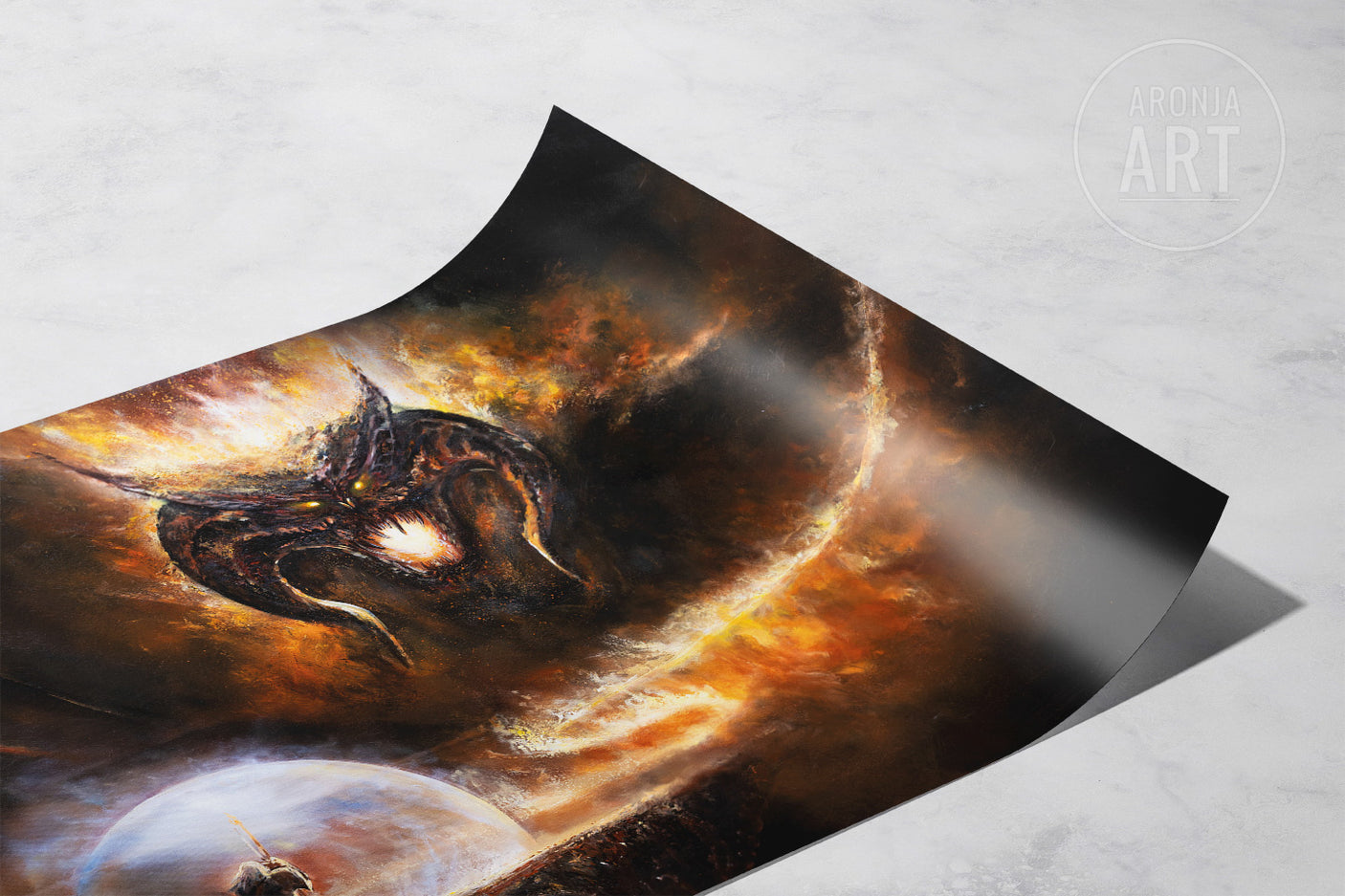 The Fire Demon - (Print)