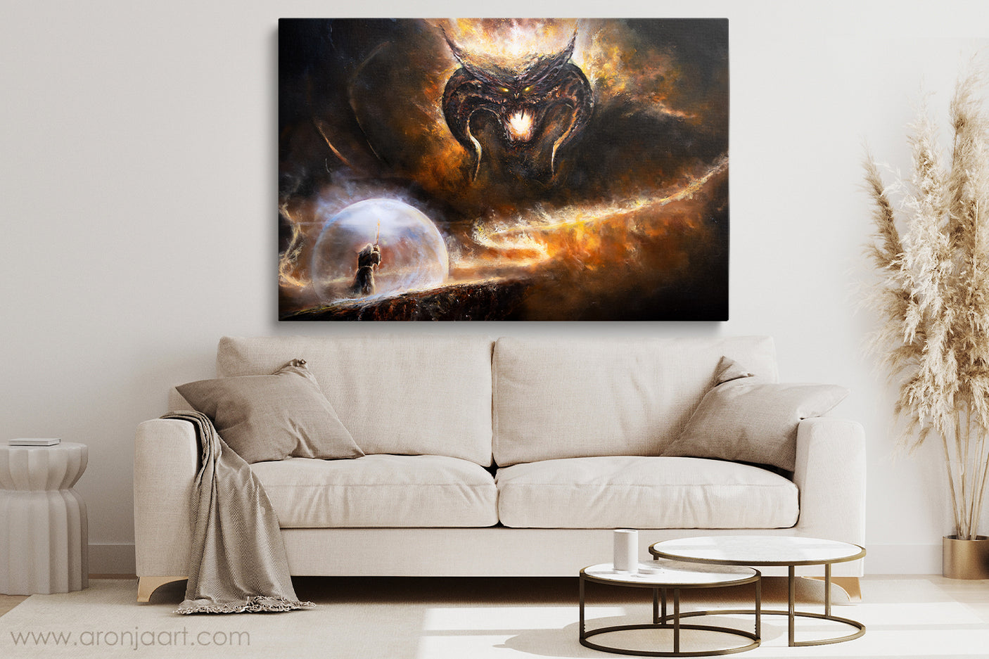 The Fire Demon - (Print)