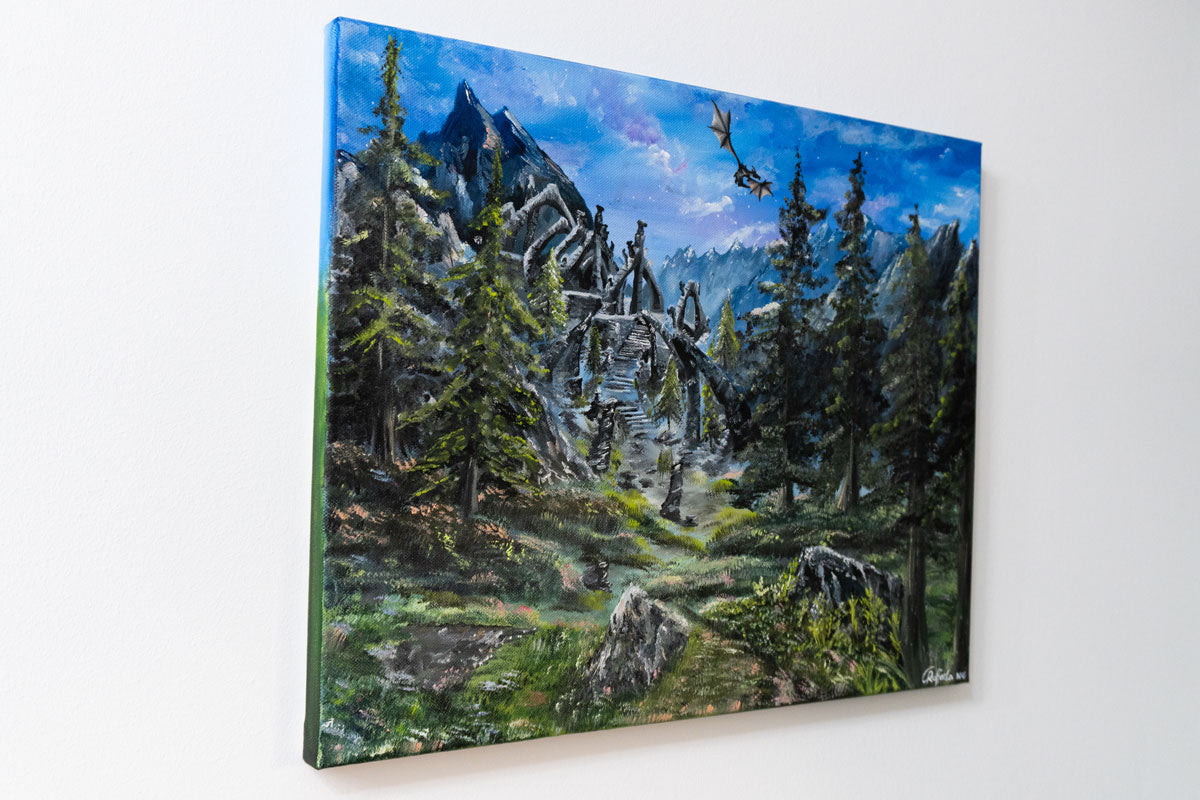 "Bleakfalls Barrow" – Original Oil Painting (2016)