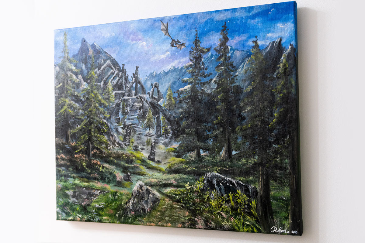 "Bleakfalls Barrow" – Original Oil Painting (2016)