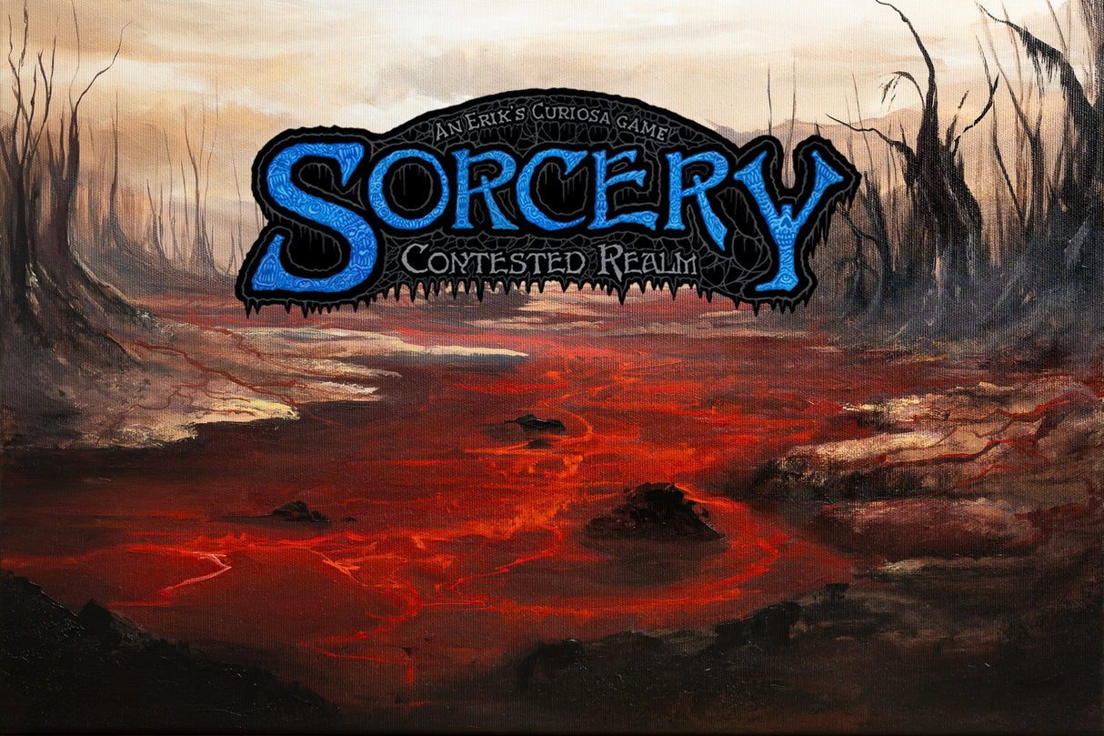 SORCERY Gothic Original Painting "Bloodied Soil" - 60x40cm / Acrylics