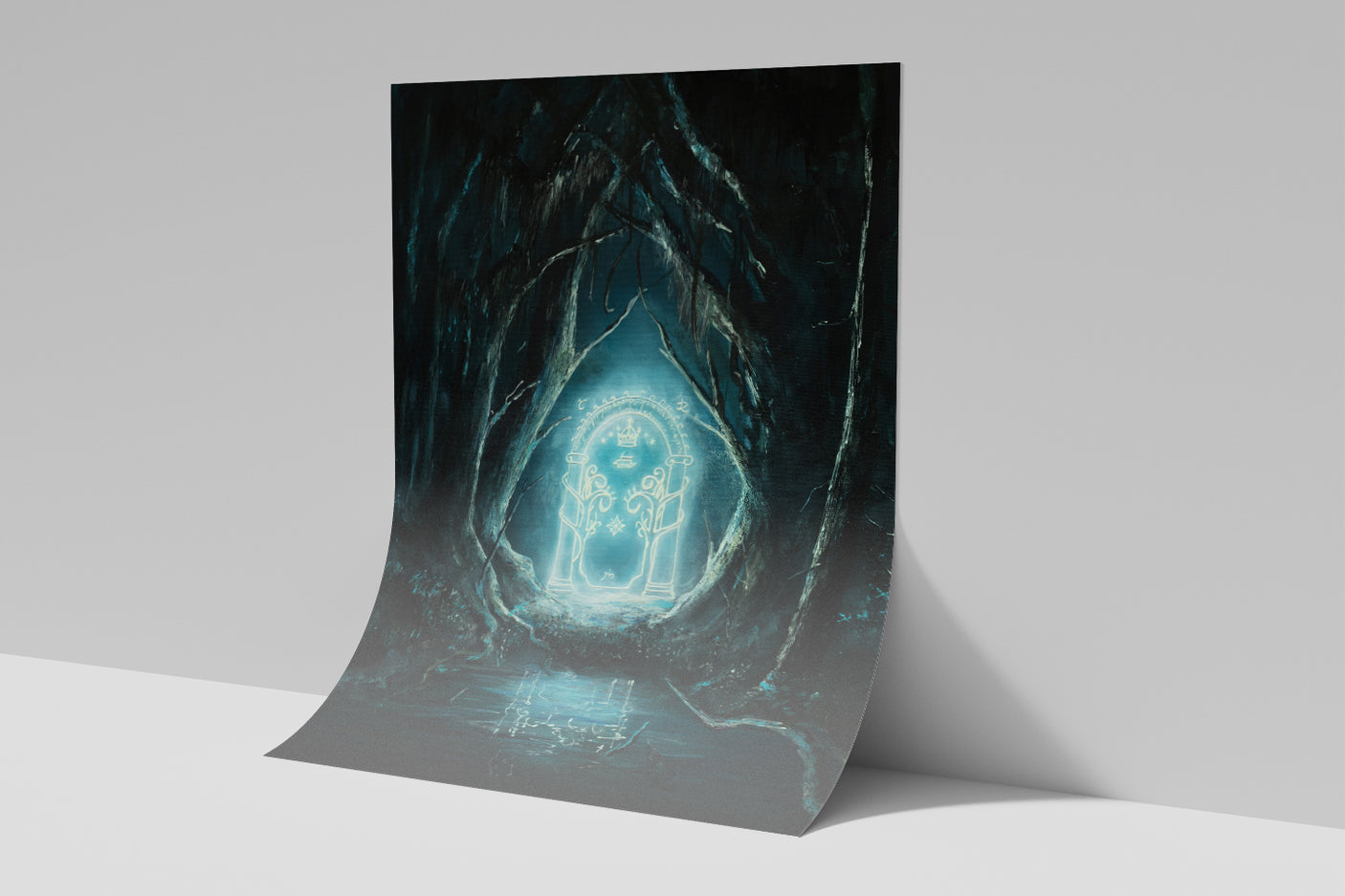 The Glowing Door - (Print)