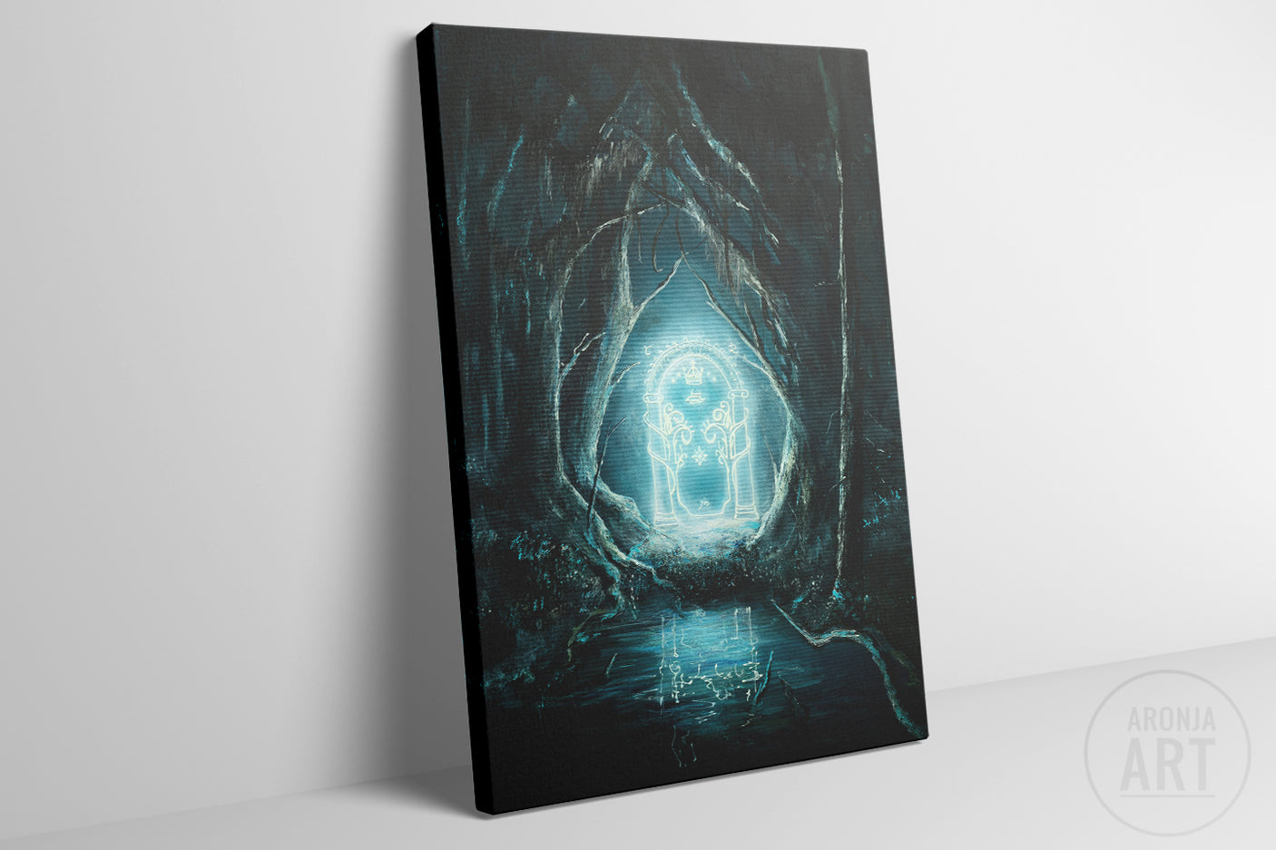 The Glowing Door - (Print)