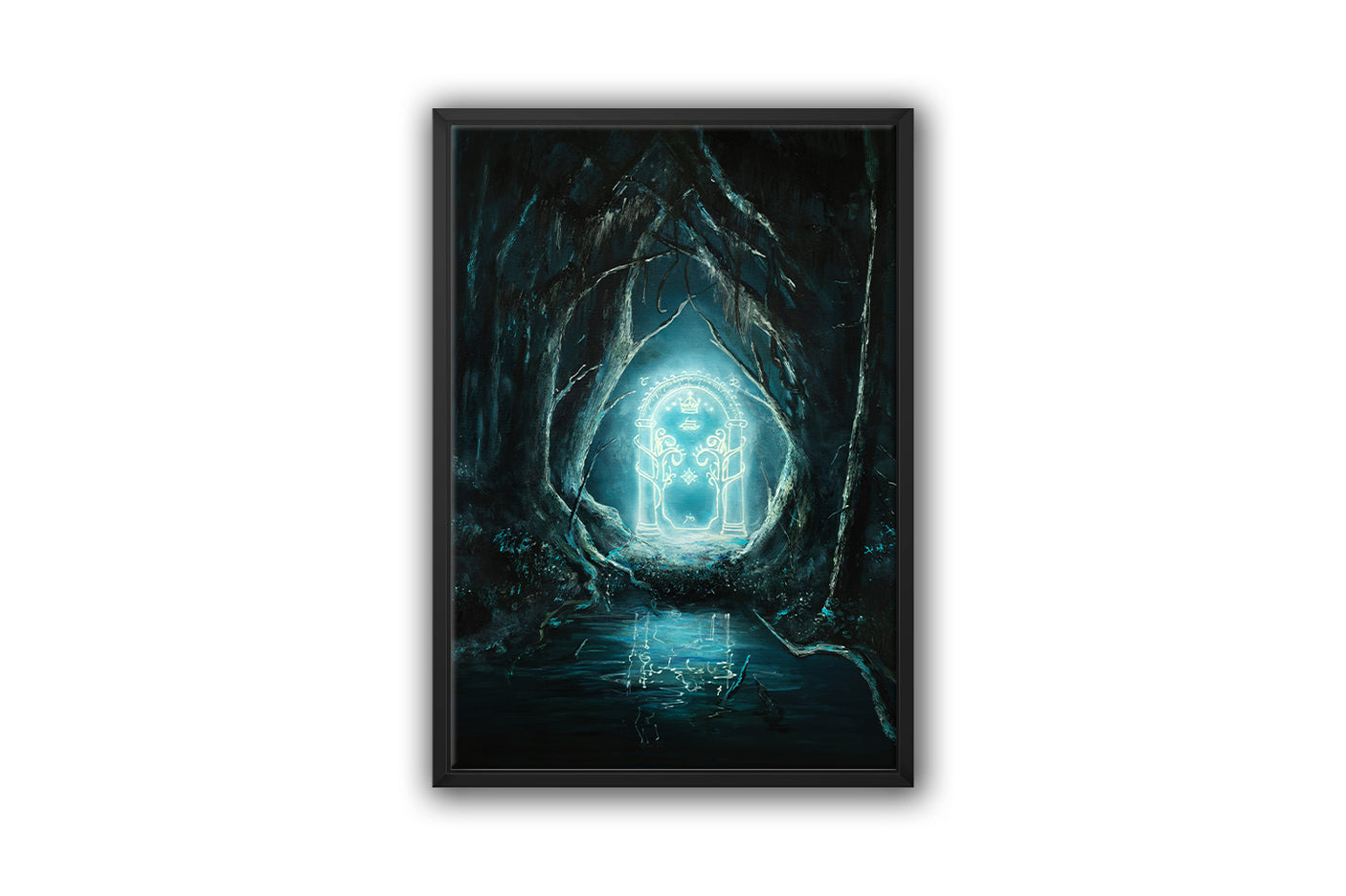 The Glowing Door - (Print)