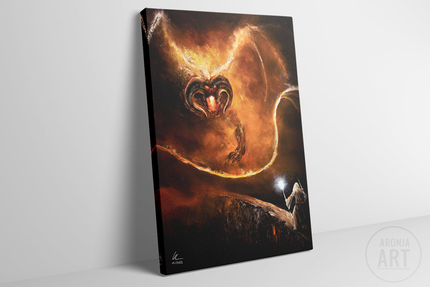 Flames and Shadow - (Print)