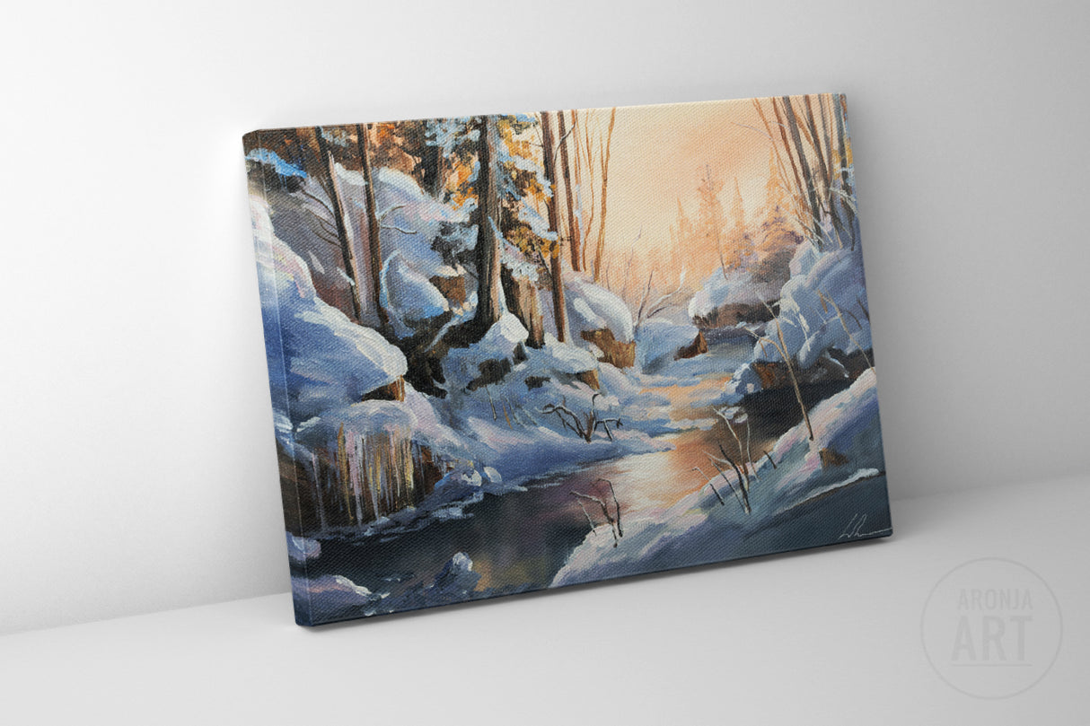 Goldener Winter