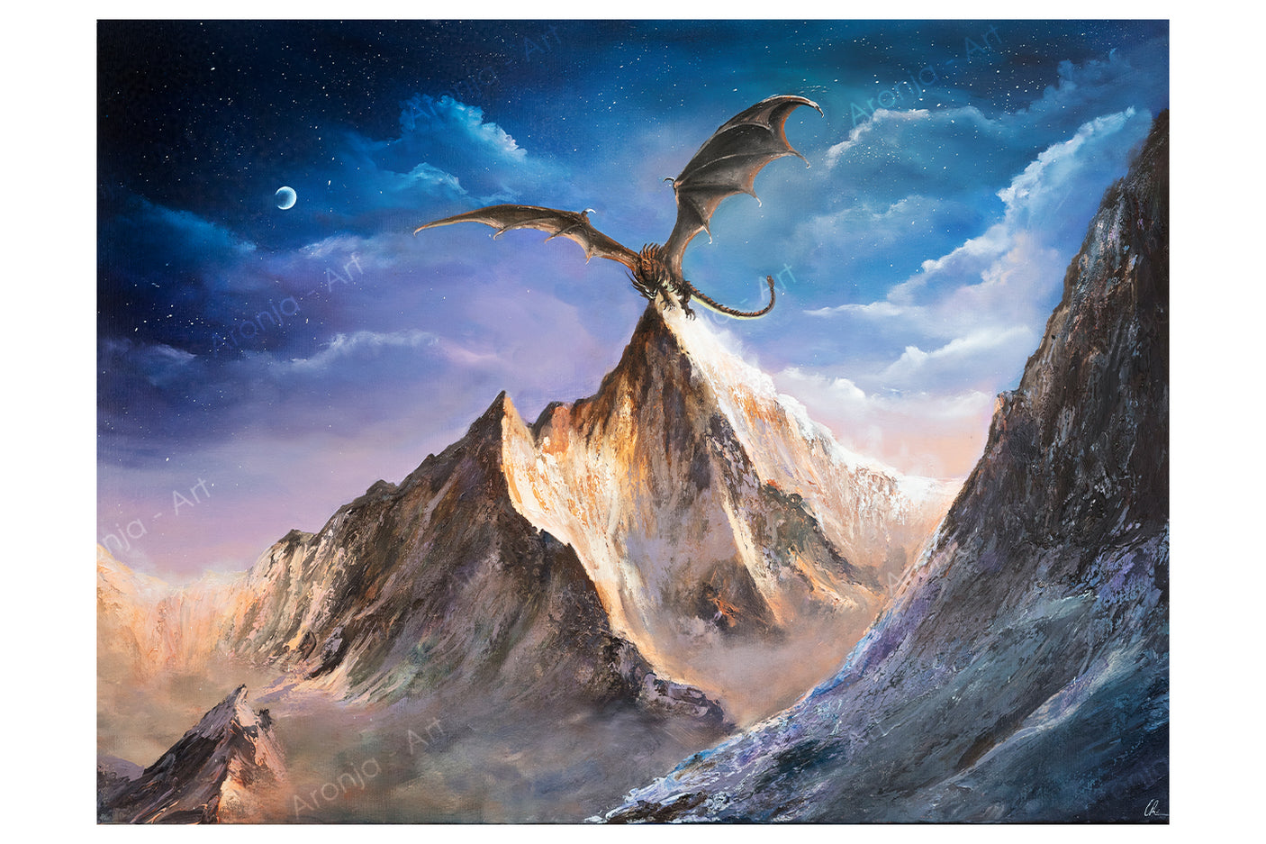 Lord of the Mountains (Print)