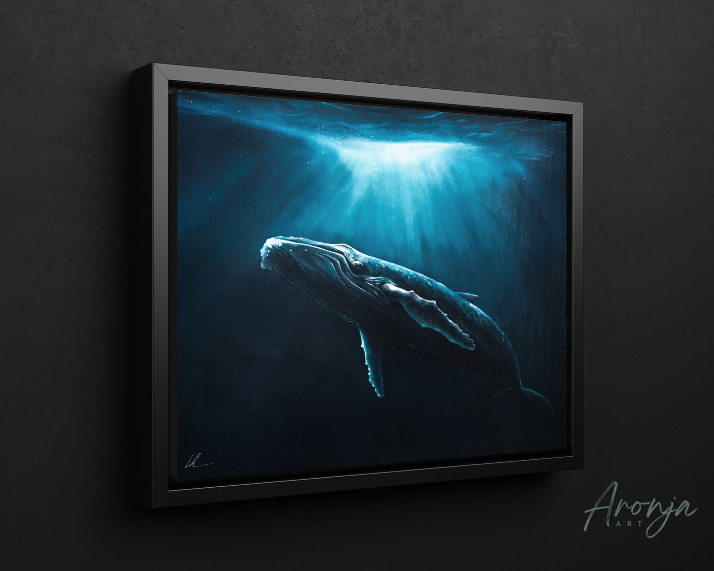Humpback Whale- (Print)