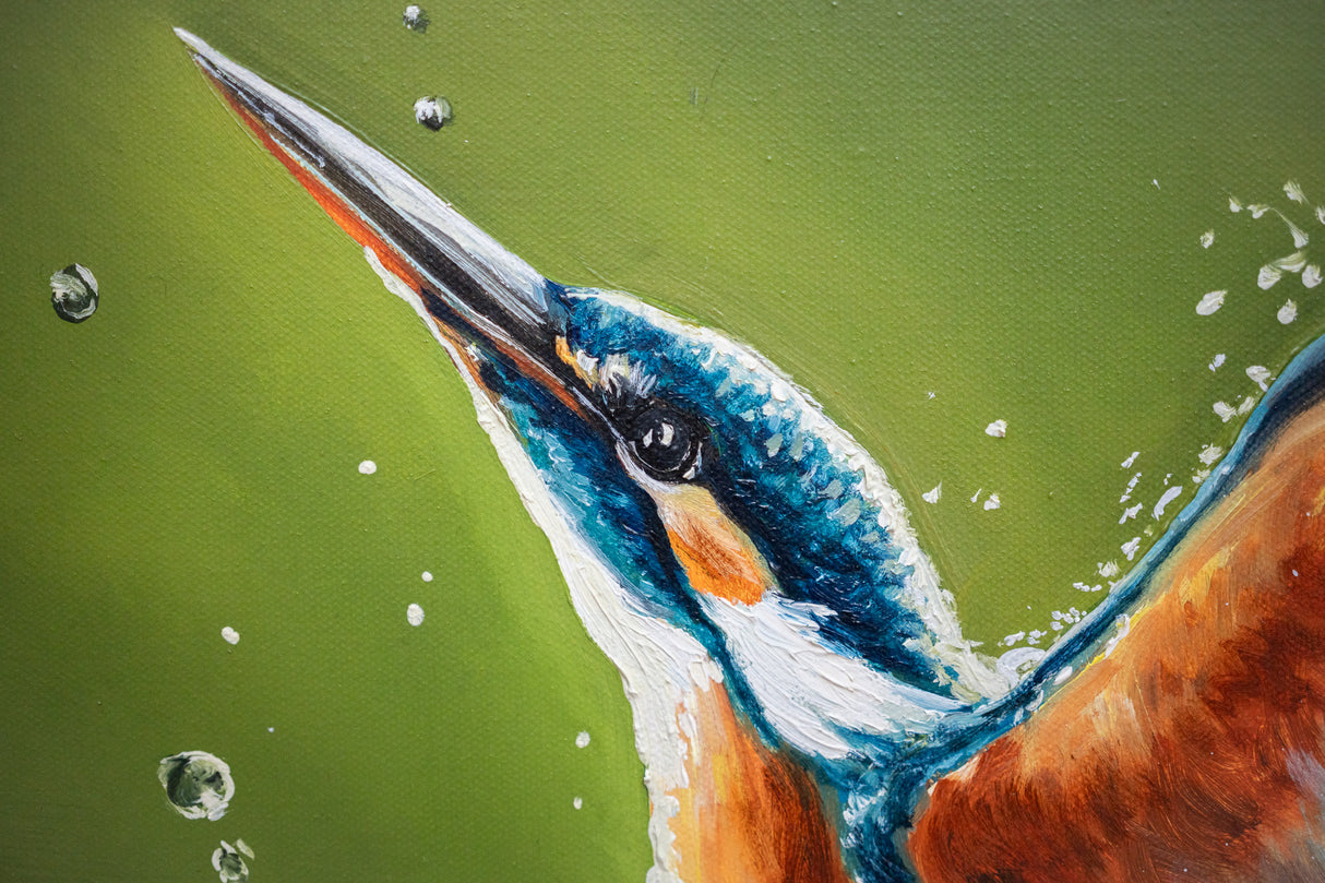 Wings Of Water - Original Oil Painting