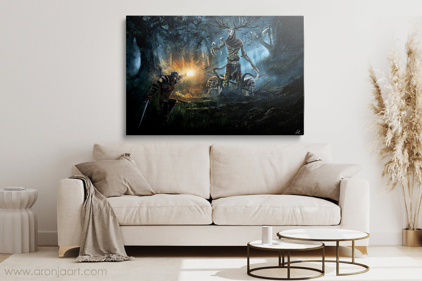 Geralt & the Leshen (Print)