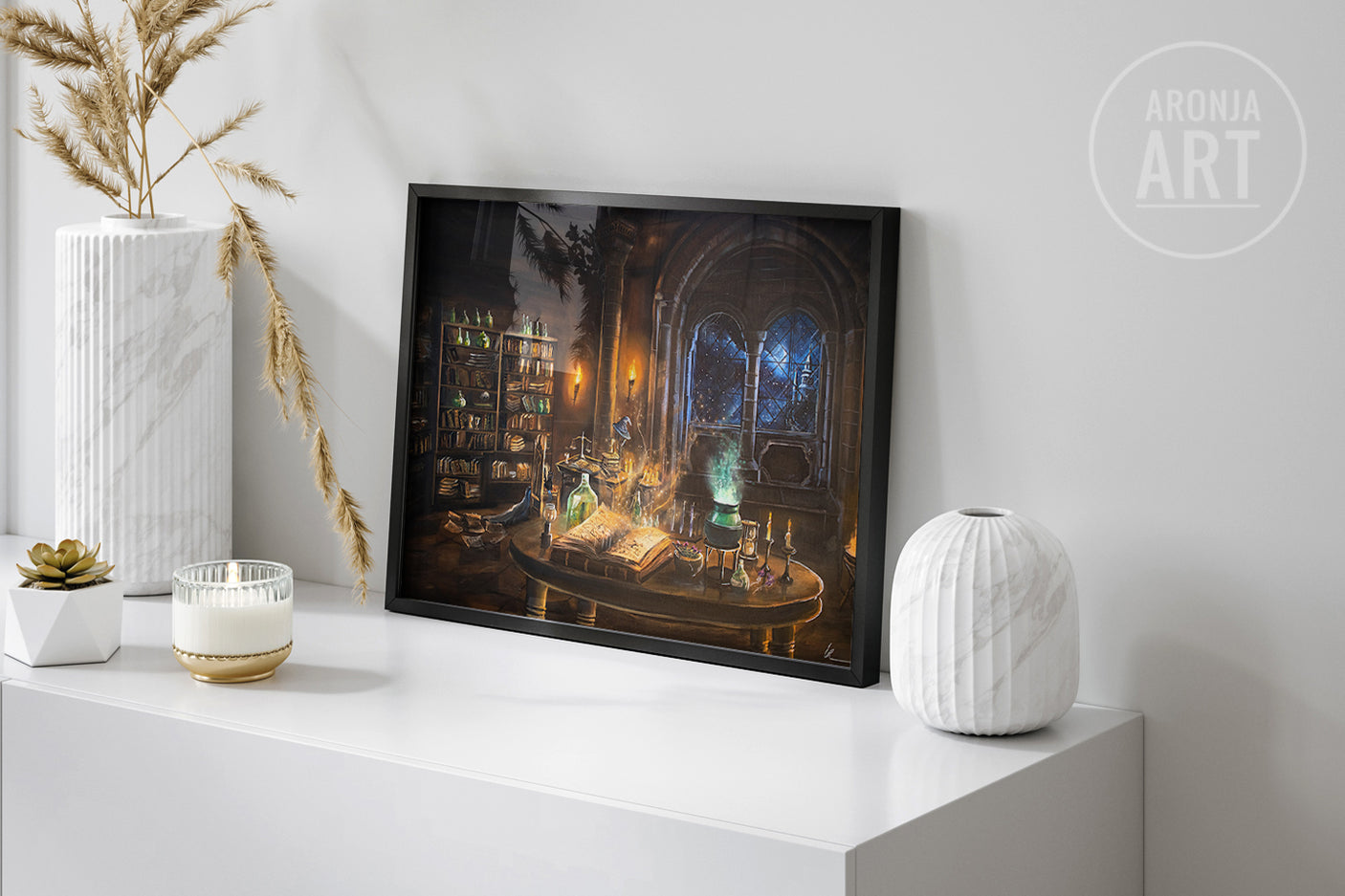 Enchanted Library (Print)