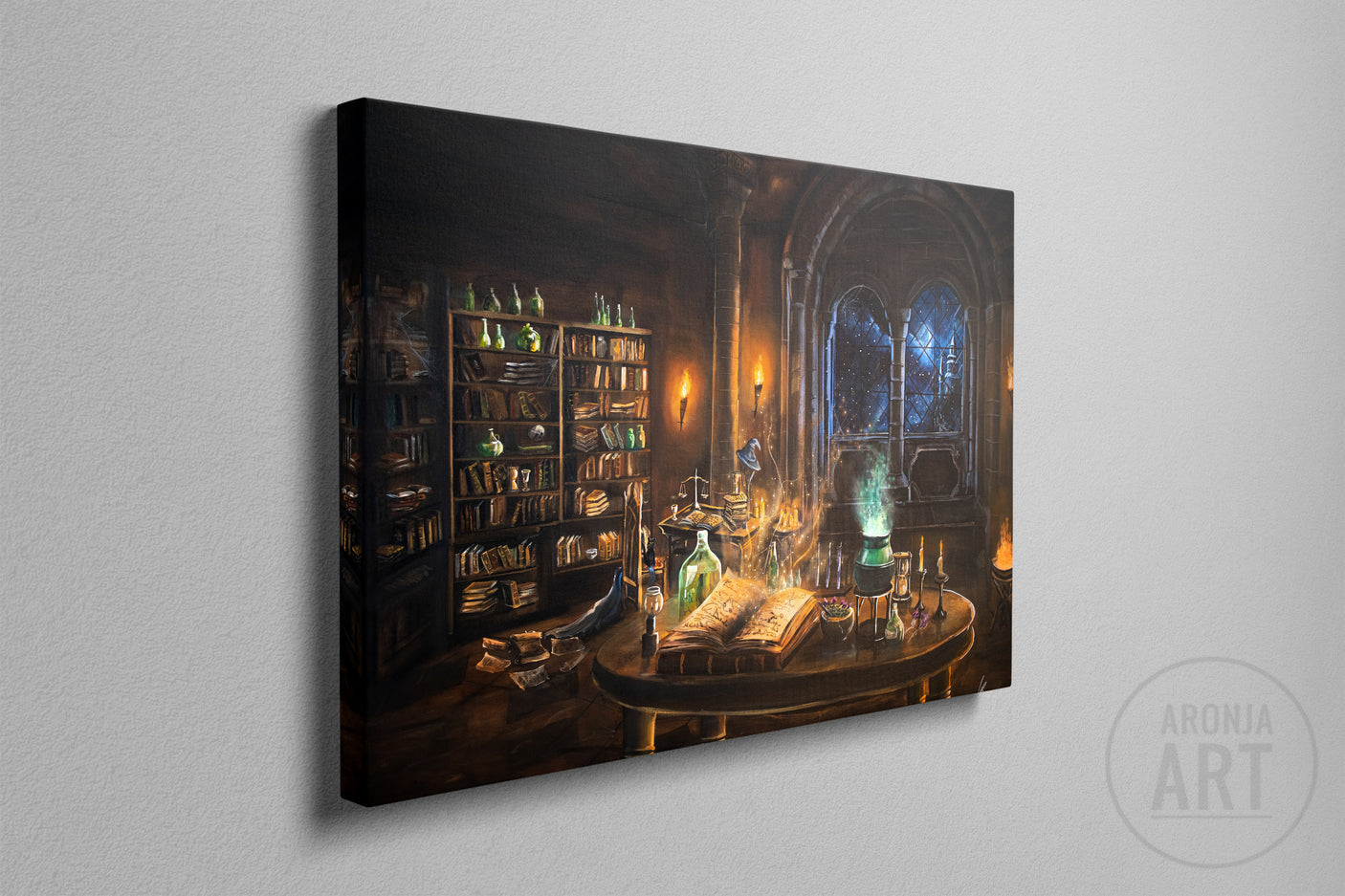 Enchanted Library (Print)