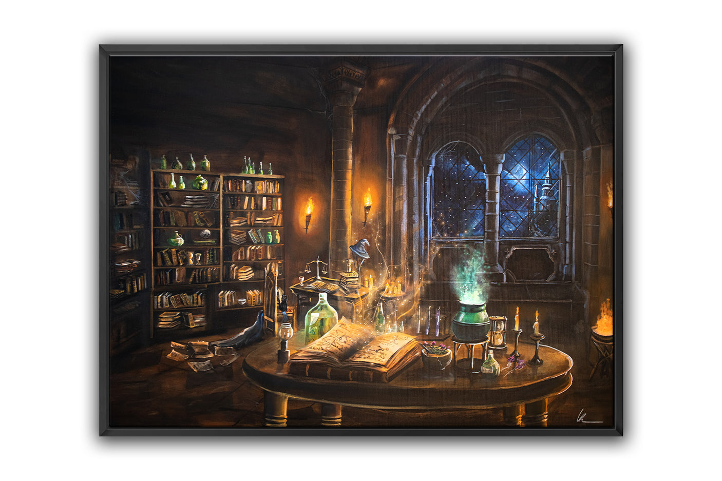 Enchanted Library (Print)