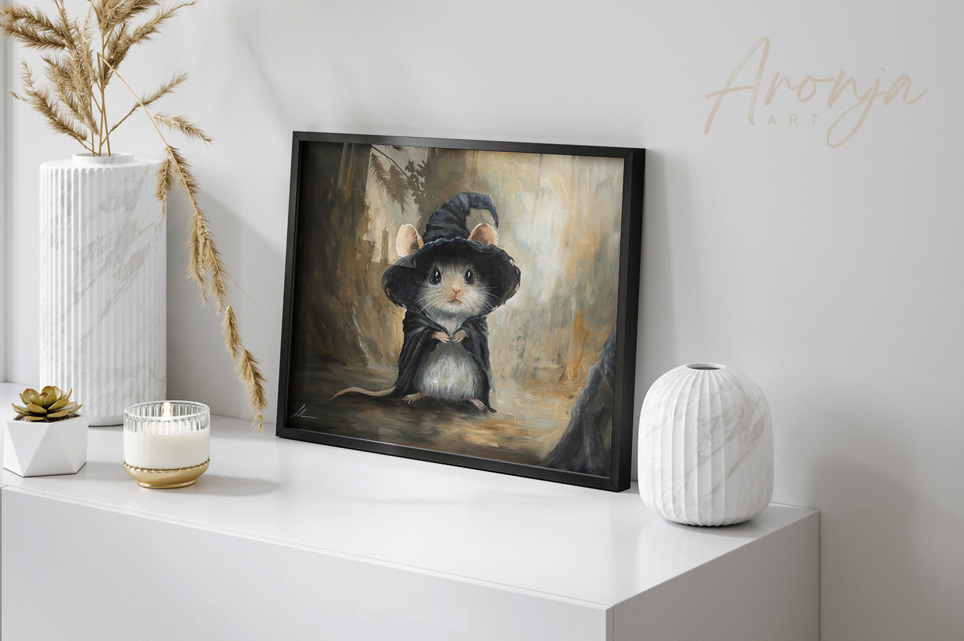 Mouse Wizard - (Print)