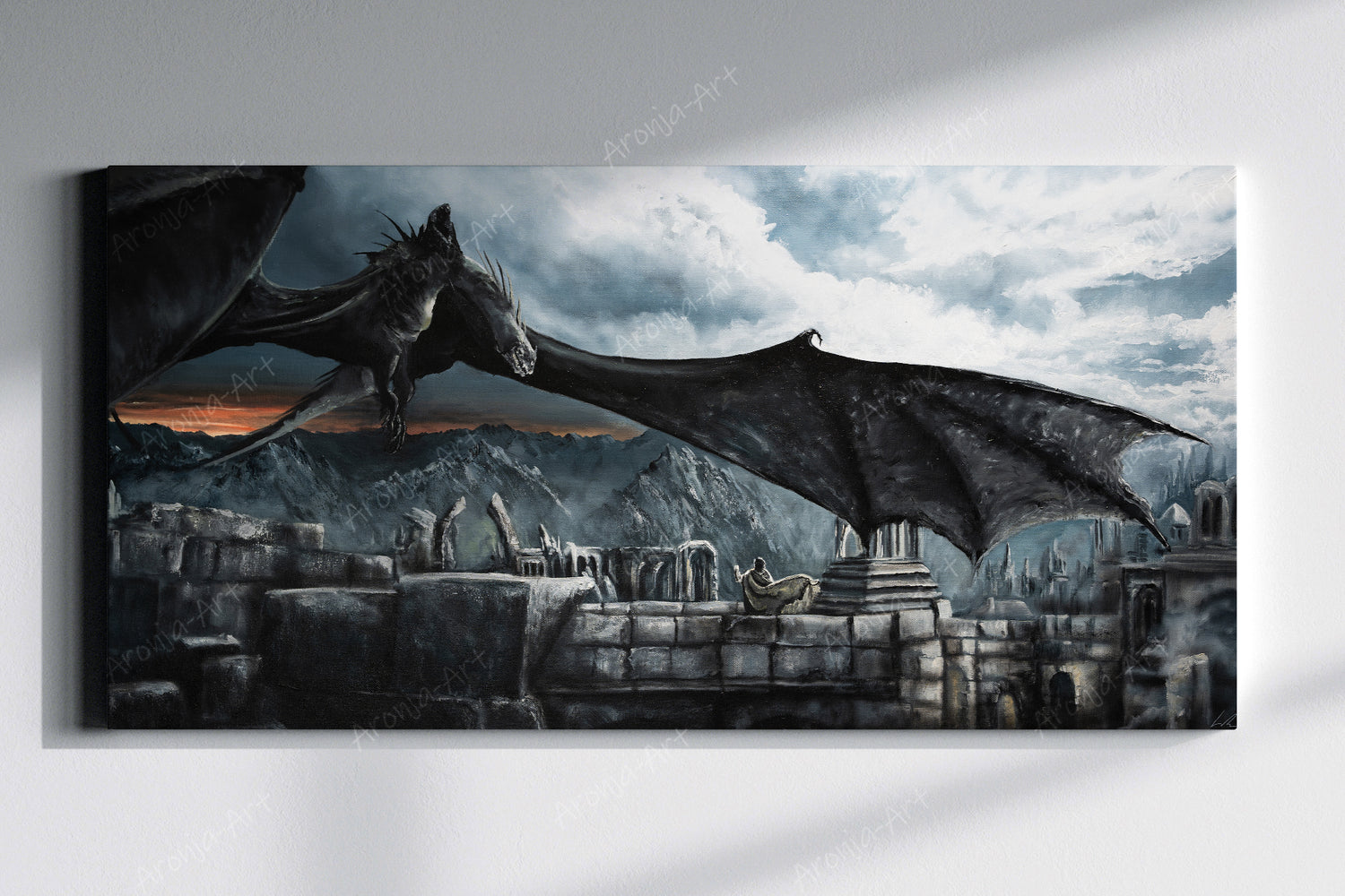 Facing the Black Rider (Print)