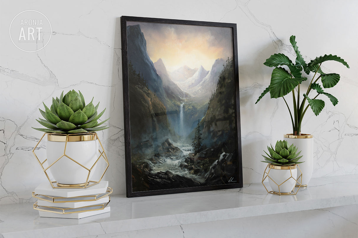 Mountain River (Print)
