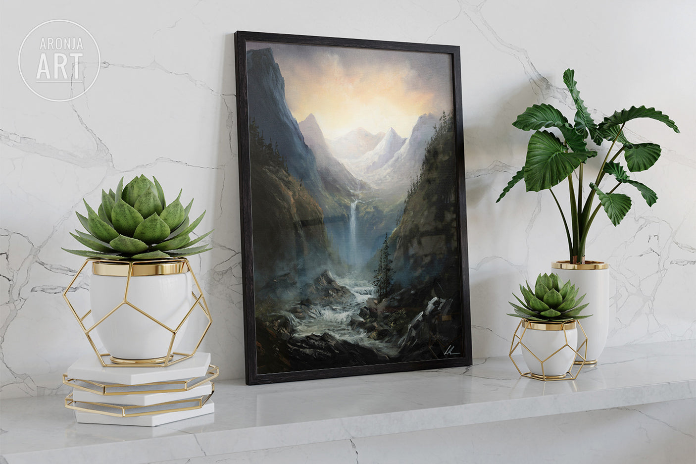 Mountain River (Print)