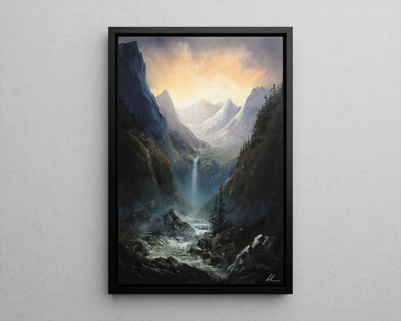 Mountain River (Print)