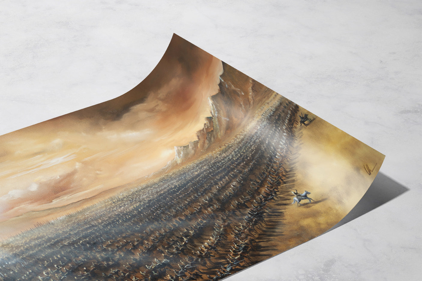 The Battle's Call - (Print)