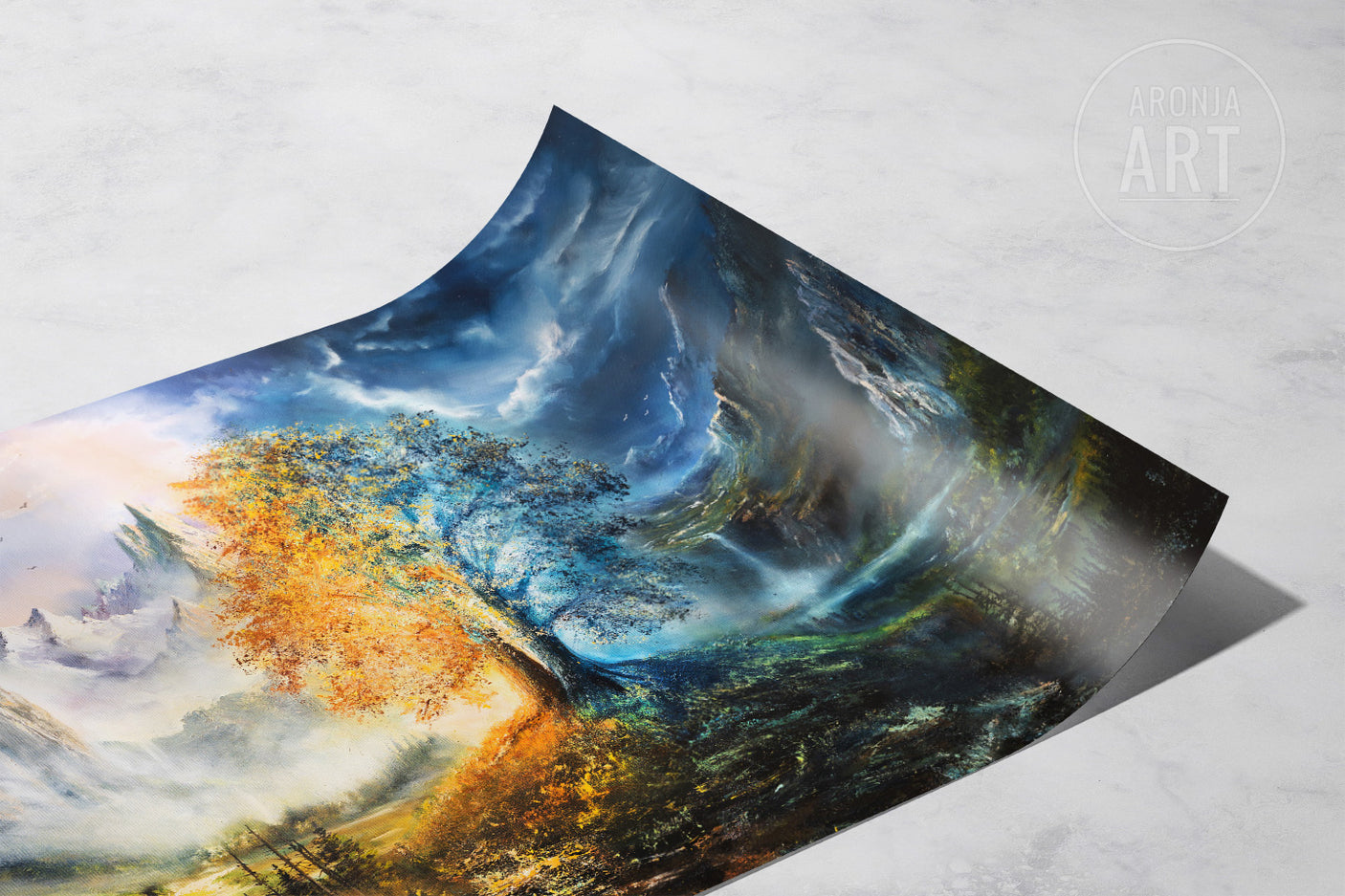 The Two Trees (Print)