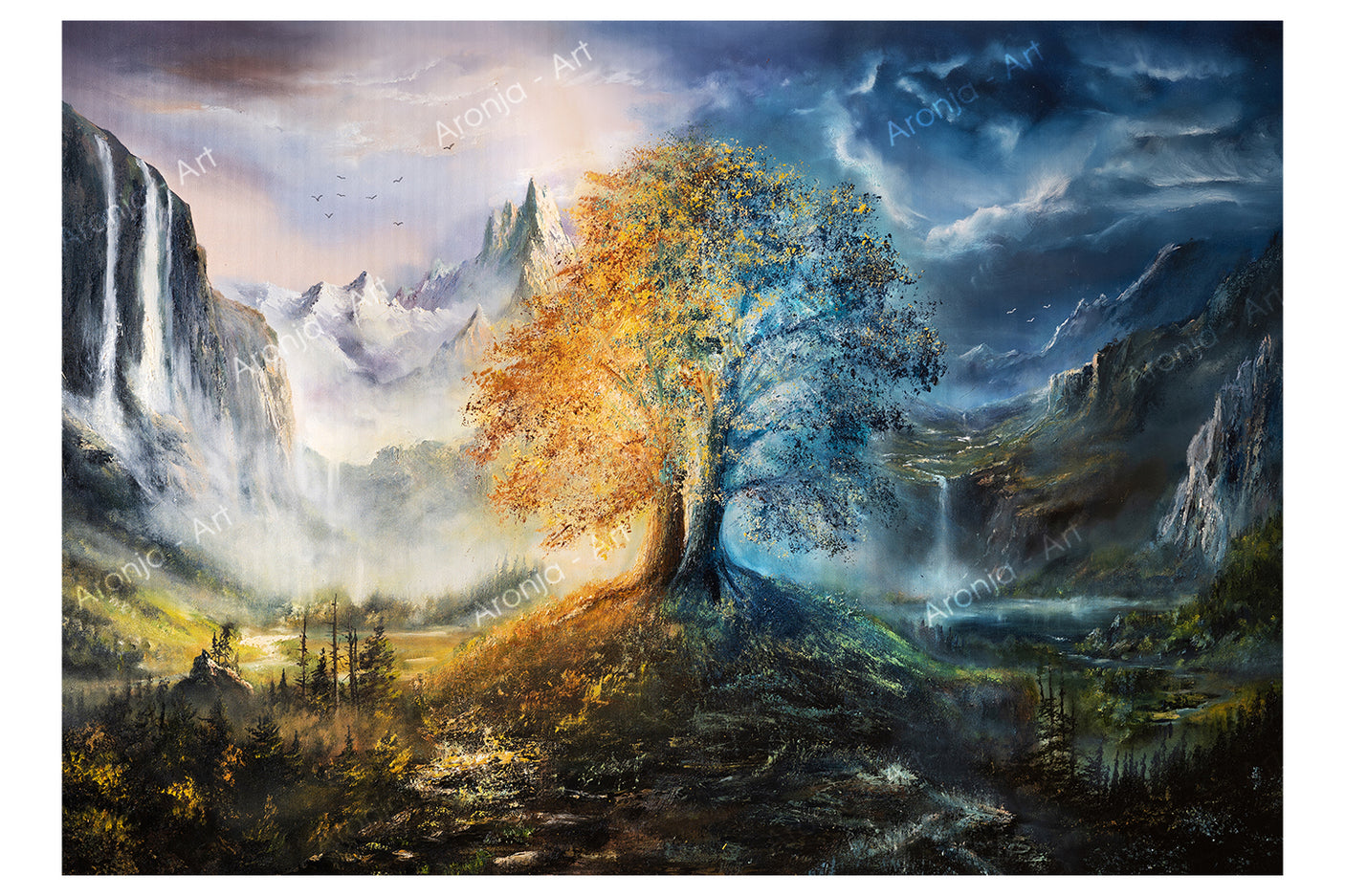 The Two Trees (Print)