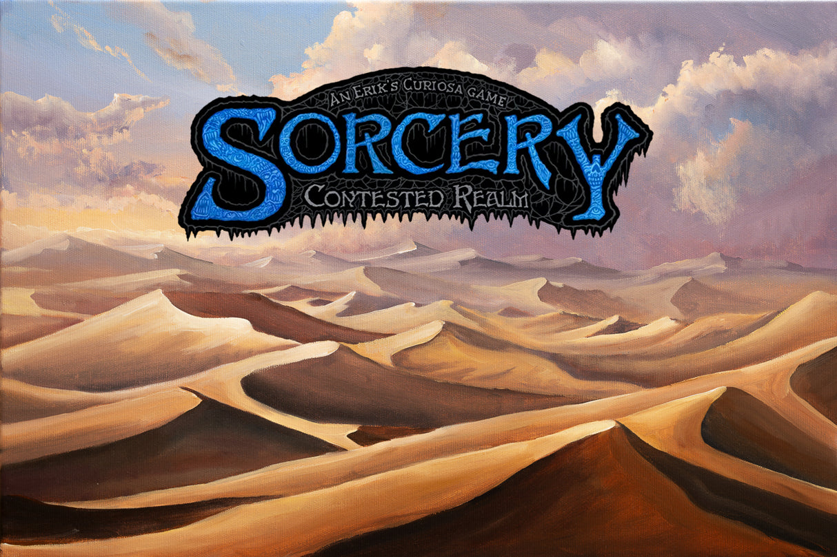 SORCERY Gothic Original Painting "Vast Desert" - 60x40cm / Acrylics