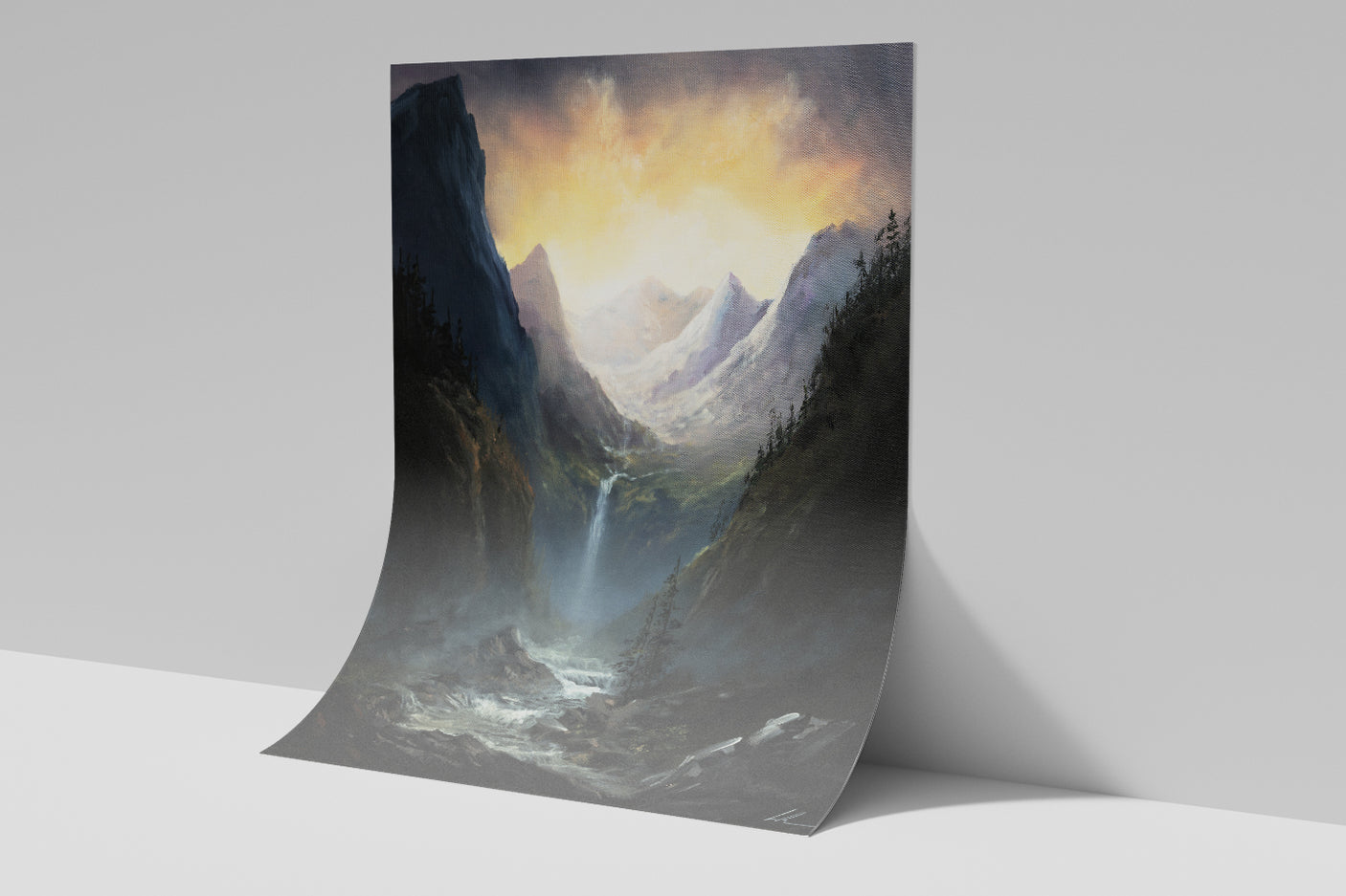 Mountain River (Print)