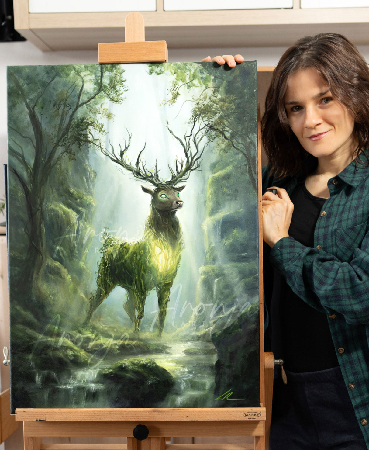 King Of The Forest - Original Oil Painting