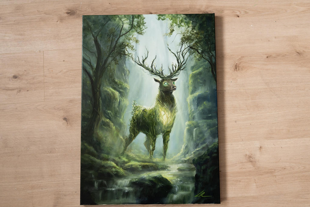 King Of The Forest - Original Oil Painting