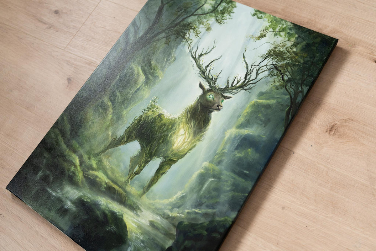 King Of The Forest - Original Oil Painting