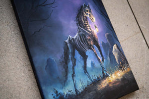 "The Mistwalker" – Original Acrylic Painting