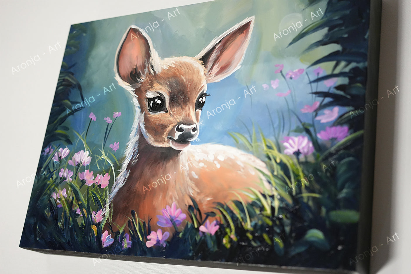 Bambi - Originalgemälde 