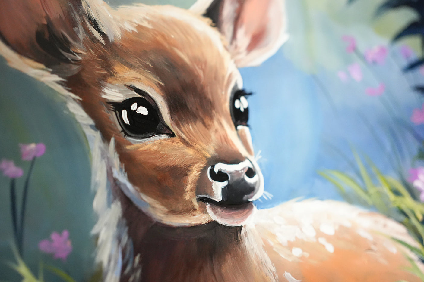 Bambi - Originalgemälde 