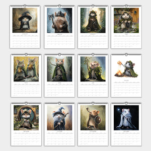 Wall calendar "Tiny Adventurers" 2027 (EU & Rest of World)