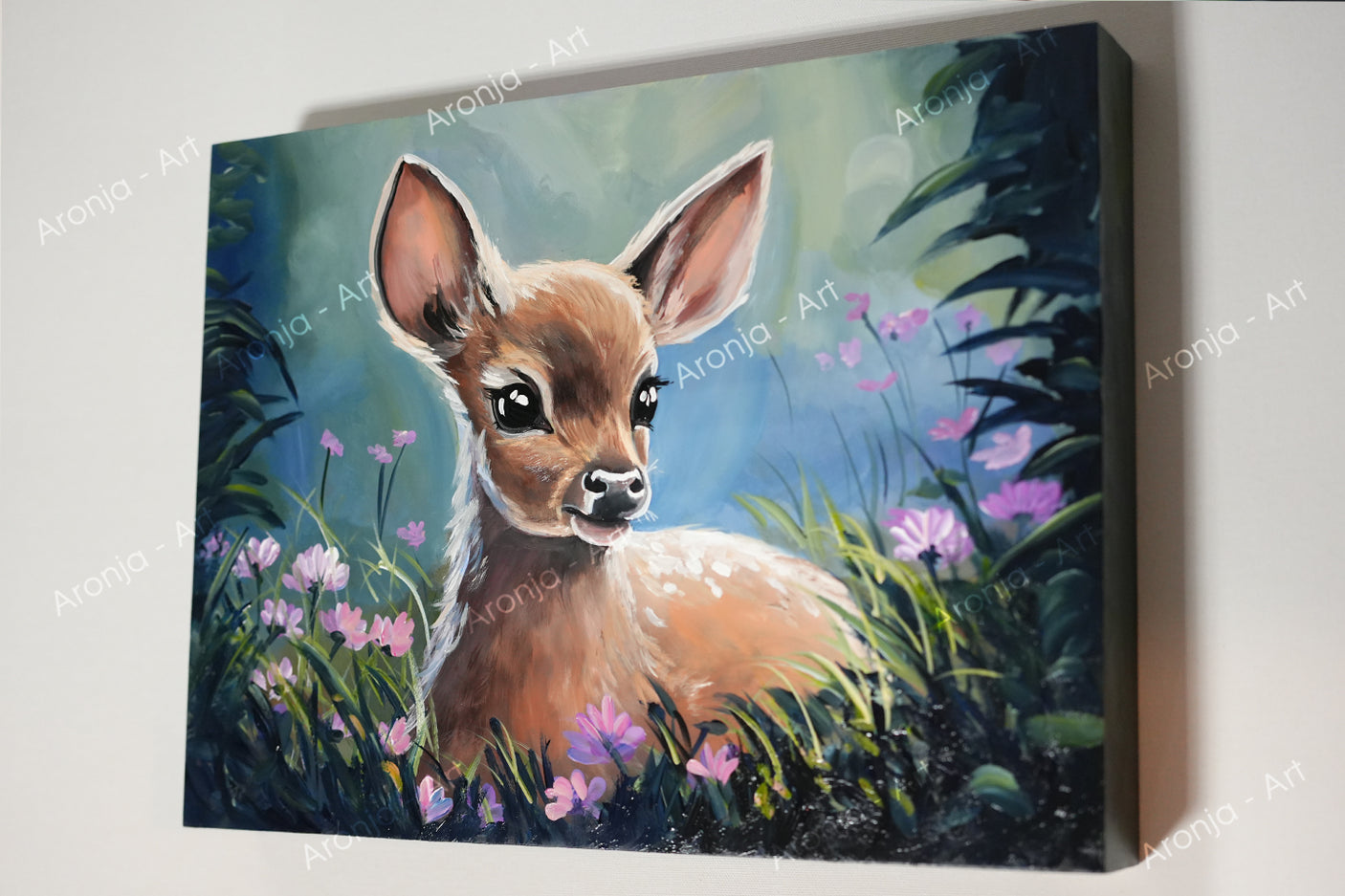 Bambi - Originalgemälde 