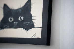 Curiosity - Framed Acrylicpainting