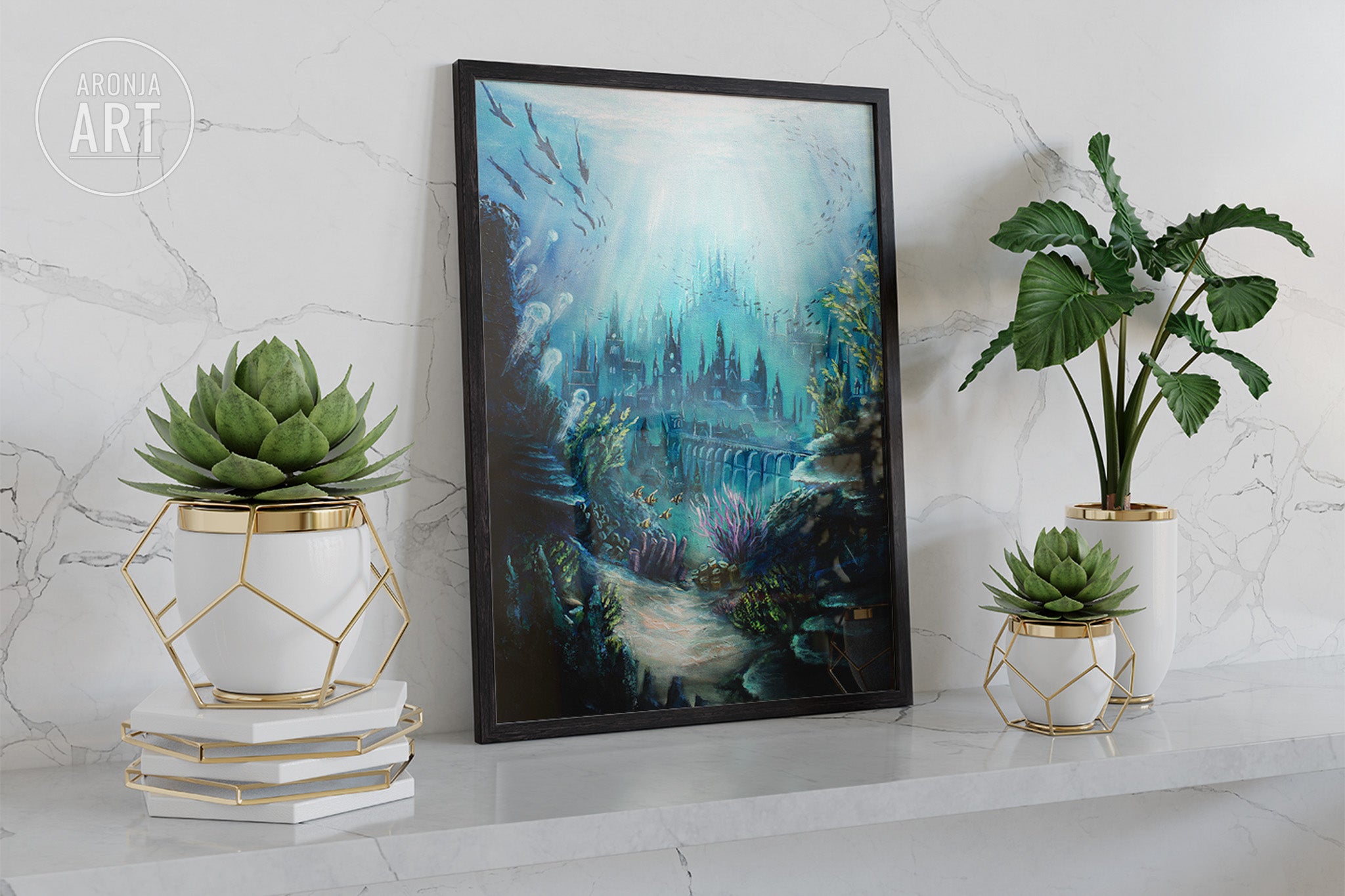 Atlantean Fate / Sorcery Contested Realm Canvas & Art Print