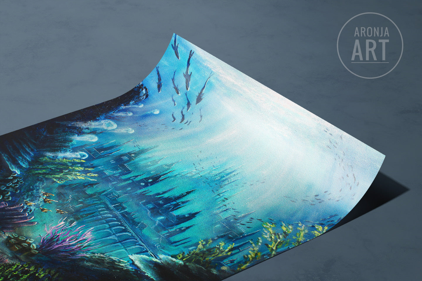 Atlantean Fate / Sorcery Contested Realm Canvas & Art Print