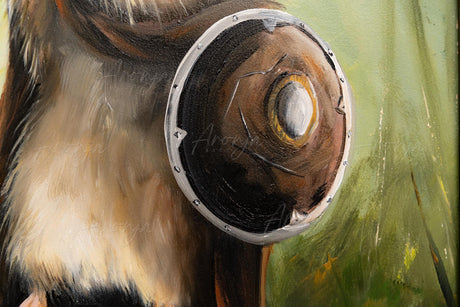 Boromouse - Original Oilpainting (Framed) - 20x20cm