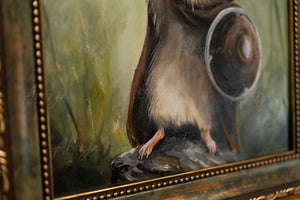 Boromouse - Original Oilpainting (Framed) - 20x20cm