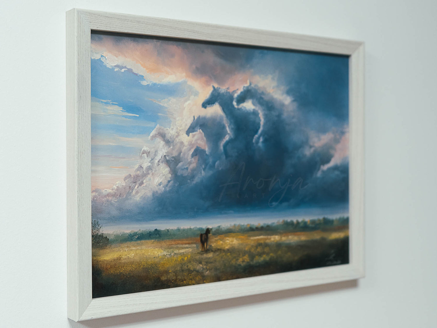 Dreams Of Freedom - Original Framed Oilpainting