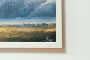 Dreams Of Freedom - Original Framed Oilpainting