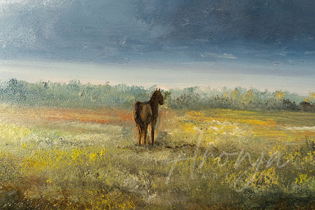 Dreams Of Freedom - Original Framed Oilpainting