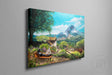 Corvo Bianco (Print) Aronja-Art art print, hand-painted fantasy art, gaming inspired landscape scene